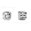 Venta directa de fábrica sin agujero de oído pendientes falsos unisex zirconia pendientes amazon burst zirconia imán clip de oído Specification image